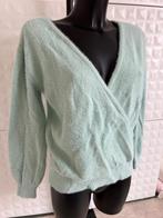 Pull couleur vert d’eau pour femme : Taille Small, Ophalen, Zo goed als nieuw, Groen