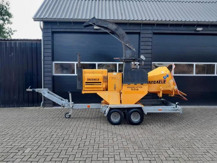 VANDAELE TV 27-40 D houtversnipperaar snipperaar hakselaar, Zakelijke goederen, Machines en Bouw | Tuin, Park en Bosbouw, Hakselaar