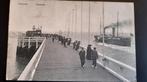 POSTKAART Oostende OSTENDE ESTACADE STAKETSEL  1909 !, Ophalen of Verzenden
