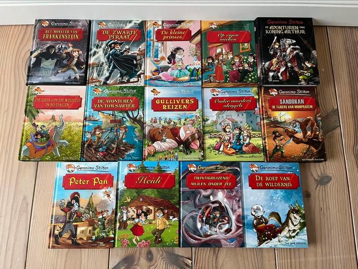 Geronimo Stilton boeken, Boeken, Kinderboeken | Jeugd | onder 10 jaar, Zo goed als nieuw, Ophalen of Verzenden
