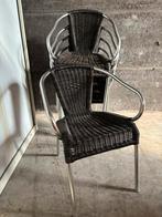 Aluminium stoelen Goede staat 6 Stuks!, Tuin en Terras, Tuinstoelen, Ophalen, Zo goed als nieuw, Aluminium