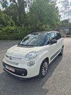 Fiat 500L 1.4 Lounge 06/2015 70.000km, Auto's, Fiat, Voorwielaandrijving, Monovolume, Zwart, Leder en Stof