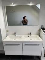 Mooie badkamer meubel- dubbel schuiven, Ophalen, 100 tot 150 cm, Zo goed als nieuw, Minder dan 100 cm
