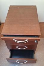 2 bureau ladekasten, Huis en Inrichting, Kasten | Ladekasten, Ophalen, Minder dan 50 cm, Gebruikt, 3 of 4 laden