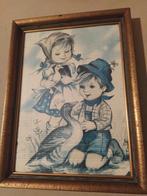 massief houten kader/gedoreerd/zeldzame decoratie, Antiek en Kunst, Ophalen of Verzenden