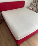 Springboxbed + tweepersoonsmatras 180x200cm, Huis en Inrichting, Slaapkamer | Boxsprings, Ophalen, Gebruikt, 210 cm, Tweepersoons