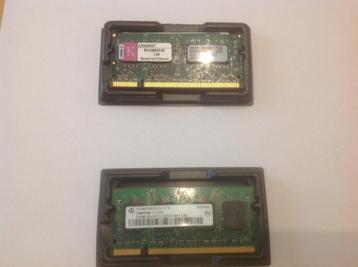 Ram DDR2 pour pc-portable Laptop, Enlèvement ou Envoi, 533 - 667, Comme neuf, Laptop