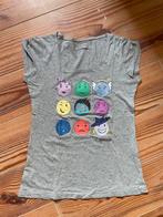 PAULINE B meisjes grijze T-shirt met bedrukking XS, Kleding | Dames, Pauline B., Grijs, Maat 34 (XS) of kleiner, Ophalen of Verzenden