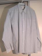 055 - chemise rayée XL d'Elmior vert/blanc, Tour de cou 43/44 (XL), Autres couleurs, Comme neuf, Elmior