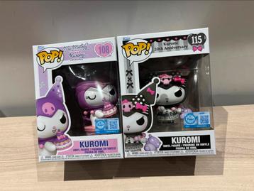 Kuromi Funko Pop! – Set van 2 kuromi 108 & 115 beschikbaar voor biedingen