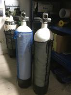 Stalen duikflessen 7L 300 Bar enkel kraan - Ecocheques, Enlèvement, Utilisé, Bouteille de plongée