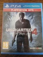 Uncharted 4, A thief's End, Consoles de jeu & Jeux vidéo, Comme neuf, Enlèvement ou Envoi