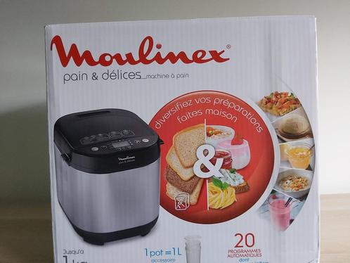 Machine à pain Moulinex OW240E30, Electroménager, Machines à pain, Neuf, 800 à 1200 grammes de pâte, Enlèvement