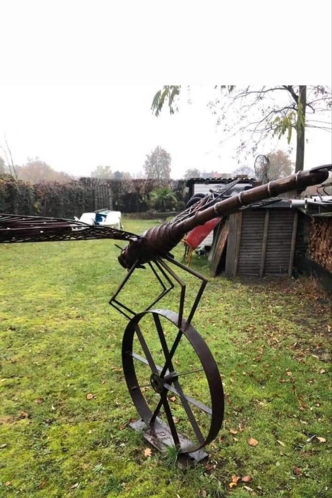 Libelle (dragonfly ), Antiek en Kunst, Kunst | Beelden en Houtsnijwerken, Ophalen
