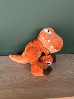 Leuke knuffel oranje dino, Jurassic World, 40cm groot, Kinderen en Baby's, Speelgoed | Knuffels en Pluche, Ophalen, Nieuw, Overige typen