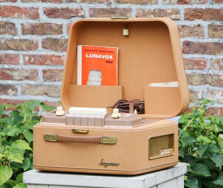 ACEC LugaVox 1160 Bandrecorder (1955), Audio, Tv en Foto, Bandrecorder, Bandrecorder, Ophalen of Verzenden