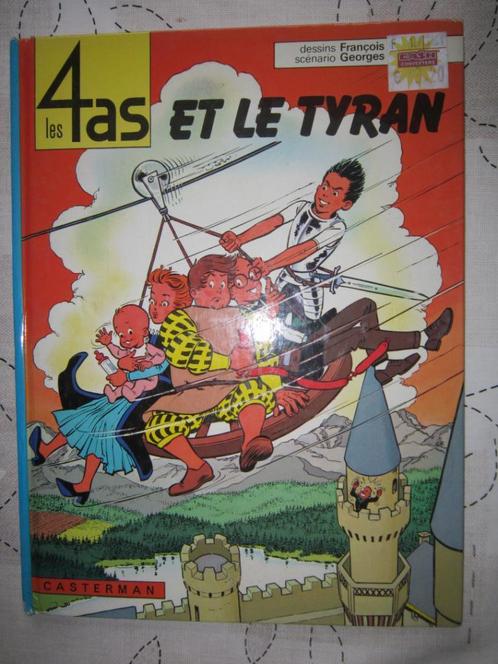 Bd les 4 as et le tyran adam D, Boeken, Stripverhalen, Gelezen, Ophalen