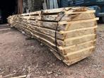 Mooie eiken boom gezaagd in planken van 54 mm, Jardin & Terrasse, Poteaux, Poutres & Planches, Comme neuf, Enlèvement, Planches