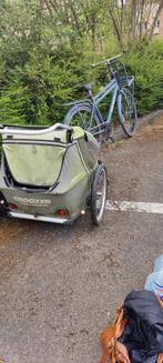 Fiets en kar, Fietsen en Brommers, Fietsaccessoires | Aanhangwagens en Karren, Ophalen of Verzenden, Gebruikt