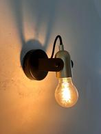 2x Lumidora wandlamp 73647 zwart inclusief Philips LEDlampen, Comme neuf, Industrieel, Enlèvement