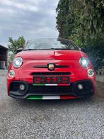 Fiat 500 Abarth automaat 2024, Auto's, Abarth, 4 zetels, Adaptive Cruise Control, Zwart, 4 cilinders