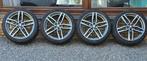 jantes alu 19" 5/108 avec pneu été, Autos : Pièces & Accessoires, Pneus & Jantes, Enlèvement, Utilisé, Pneu(s)