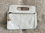 DELVAUX vintage witte leren tas, Ophalen of Verzenden, Wit