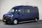 Renault Master 2.3 dCi 180pk L3 H2 DC Airco Navigatie Trekha, Te koop, Diesel, Bedrijf, Blauw