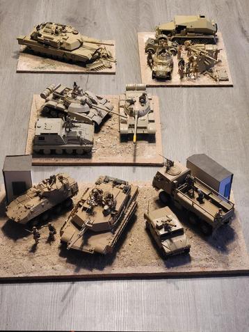 Verschillende dioramas te koop beschikbaar voor biedingen
