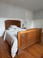 Antieken houten bedframe 140 x 200 cm, Ophalen
