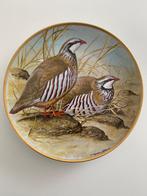 Franklin Pors Limoges Bord Gamebirds World 1979 Patrijs, Antiek en Kunst, Ophalen of Verzenden