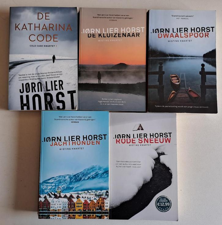 Boeken Jorn Lier Horst, Boeken, Thrillers, Gelezen, Ophalen of Verzenden