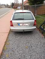 Mercedes c 200 cdi automaat, Autos, Mercedes-Benz, Argent ou Gris, Achat, Carnet d'entretien, Noir