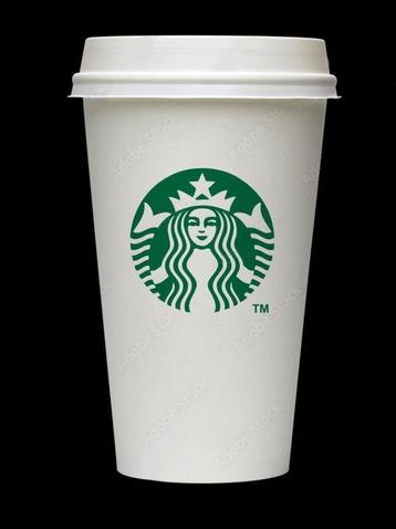 Starbucks Cups met Deksel beschikbaar voor biedingen