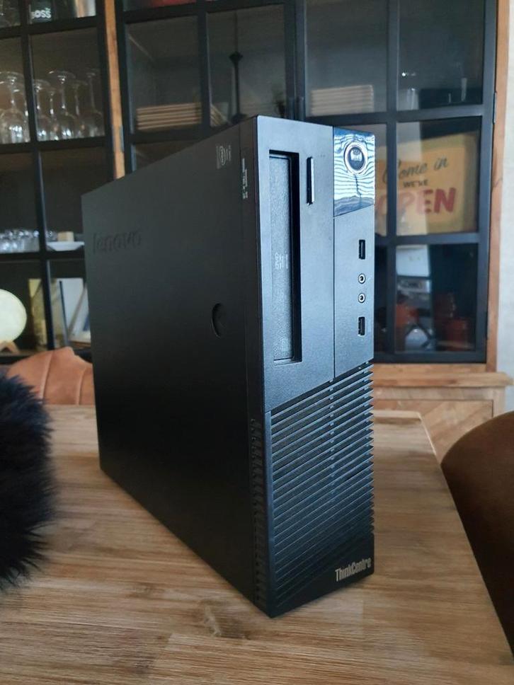 Ibm thinkcentre desktop + batocera 500G arcade, Computers en Software, Computerbehuizingen, Zo goed als nieuw, Ophalen