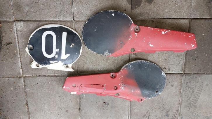 Kappen van oude cross moto's dirt bikes yamaha suzuki, Motoren, Onderdelen | Oldtimers, Gebruikt, Ophalen of Verzenden