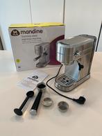 MANDINE machine à expresso, neuve sous garante, Electroménager, 4 à 10 tasses, Tuyau à Vapeur, Café moulu, Machine à espresso