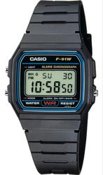 CASIO F91W UNISEX vintage horloge, Casio, Kunststof, Polshorloge, Nieuw