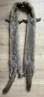 Echarpe Vintage en Fourrure de Vison Argenté, Vêtements | Femmes, Taille 38/40 (M), Comme neuf, Écharpe, Fourrure Pierre Sterckx