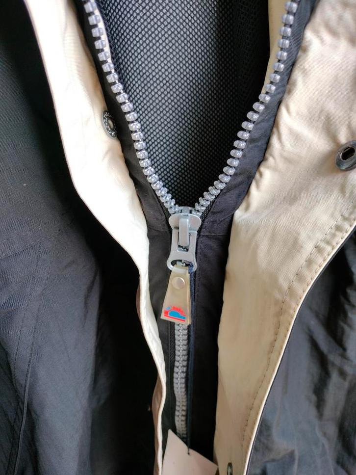 Regen/wind Jack ''SAILOR' maat 'M' zwart/beige (NIEUW), Kleding | Heren, Jassen | Winter, Nieuw, Maat 48/50 (M), Zwart, Ophalen of Verzenden