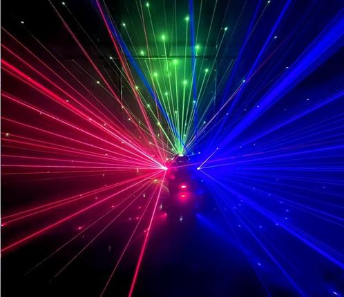 PAASPROMO Nieuwe First Class Tripple Helicopter 18 x 40W RGB, Muziek en Instrumenten, Licht en Laser, Nieuw, Licht, Geluidgestuurd