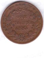 Compagnie des Indes orientales 1/4 anna 1858 (Heaton), Ophalen of Verzenden, Zuid-Azië, Losse munt