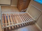 meegroeibed Ikea wit+ bijhorend 3-delig matras, Kinderen en Baby's, Ophalen, 70 tot 85 cm, Zo goed als nieuw, Lattenbodem