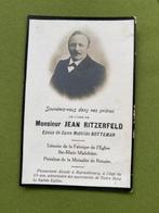 Ritzerfeld x Botteman circa 1870 circa 1930 Mariembourg, Verzamelen, Bidprentjes en Rouwkaarten, Ophalen of Verzenden, Bidprentje