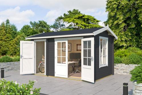 Cabane de jardin en rondins Wrexham 1 : 380 x 240 cm, Hobby & Loisirs créatifs, Hobby & Loisirs Autre, Neuf, Envoi