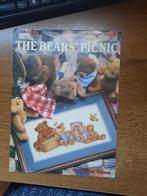 Patroon " The Bears' Picnic ", Hobby en Vrije tijd, Nieuw, Handborduren, Patroon, Verzenden