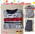 T-shirt MC pour garçon 🧑👨 adolescent ou adulé -T.S, Kinderen en Baby's, Kinderkleding | Maat 170, Ophalen of Verzenden, Gebruikt
