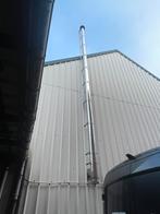 Cheminée en acier inoxydable à double paroi avec isolation, Bricolage & Construction, Inox, Buse droite, Enlèvement, Utilisé