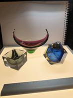 Murano, Flavio Poli, somerso, vintage, Antiquités & Art, Enlèvement ou Envoi