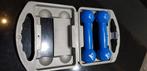 set halters merk rucanor met box  2x1kg, Enlèvement ou Envoi, Comme neuf, Bras, Set d’haltères
